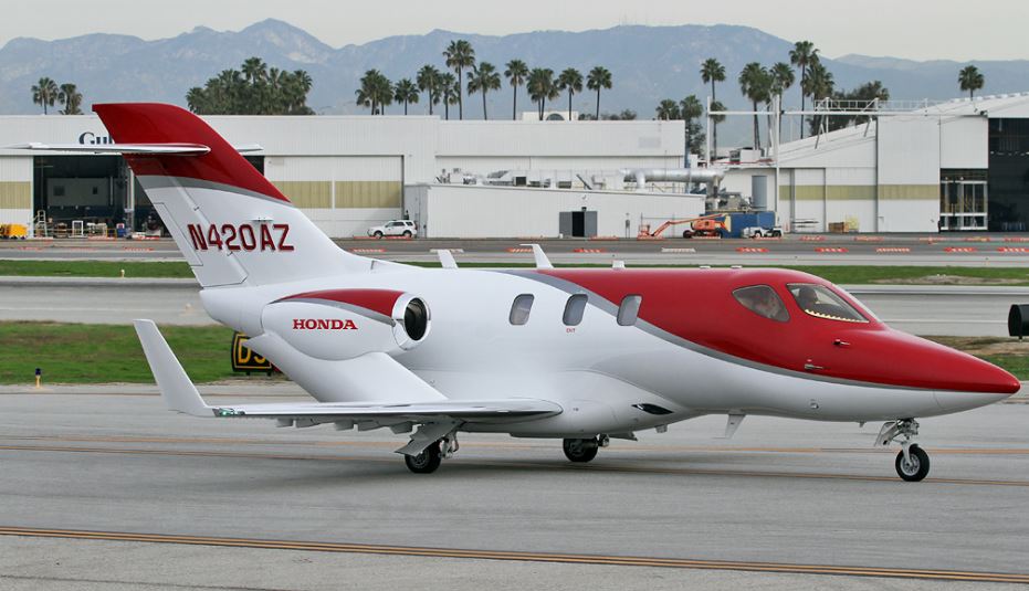 HondaJet private jet for charter