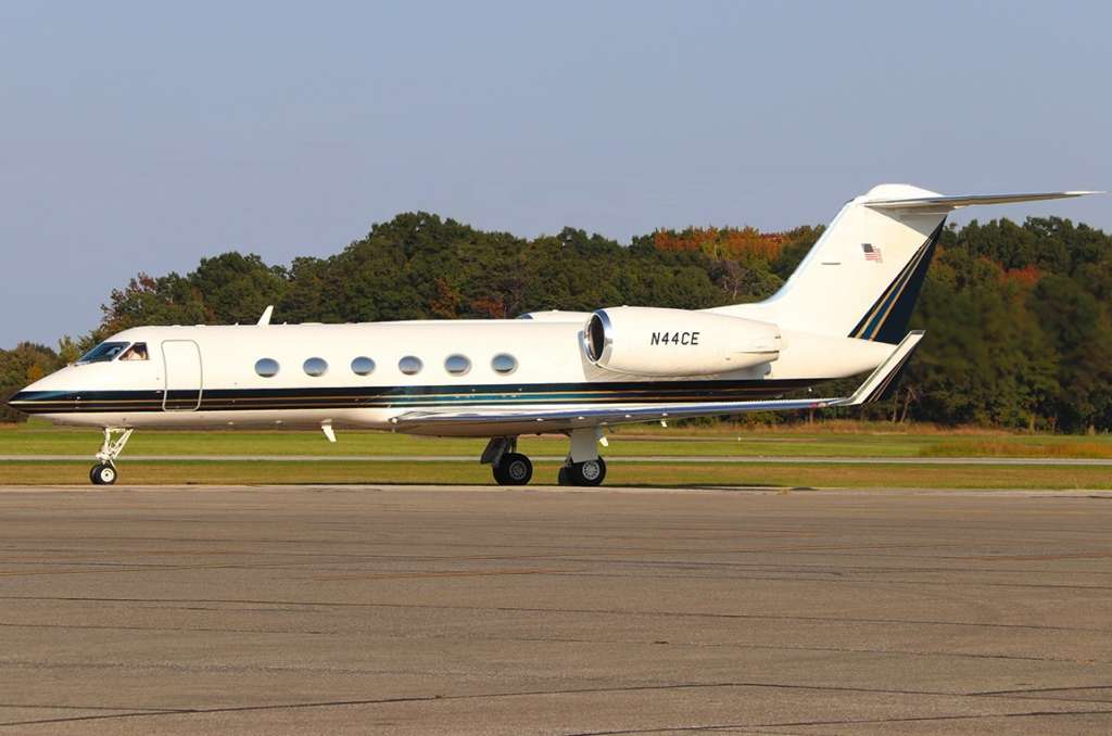 Gulfstream IV charter jet operated by Global Air Charter and included in the FlightList PRO floating fleet resource.