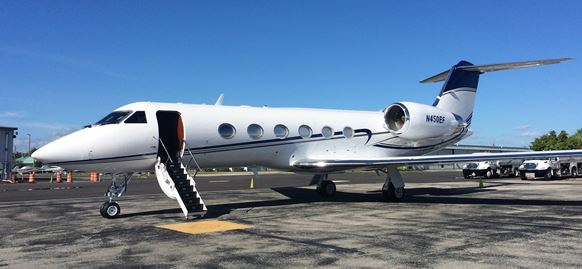 Prime Jet Gulfstream IV-SP for charter based So. Florida