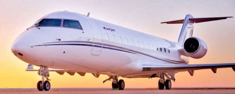 Set Jet Challenger 850 operated by MAC Aircraft Charter