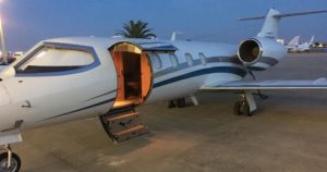Learjet 35A light jet available for charter from Treasure Air Charters in Miami, FL
