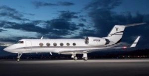 New to charter, Gulfstream IV based KLAS Las Vegas, operated by Prime Jet