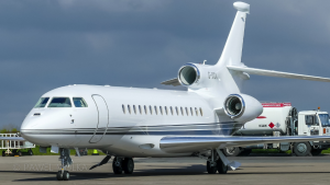 Falcon 8X now for charter
