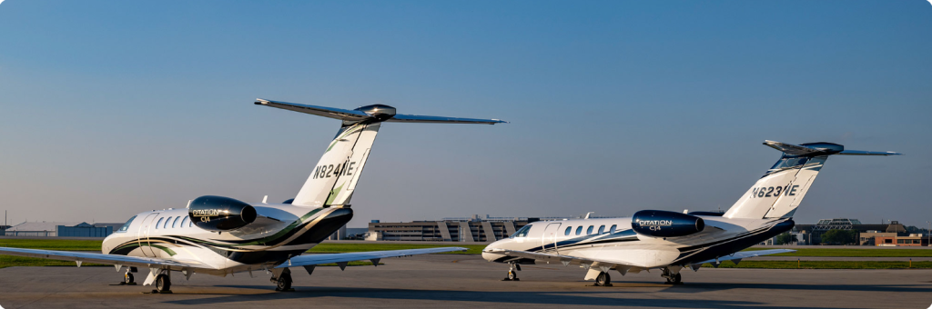 Charter Citation CJ4 jets with operator Jet OUT